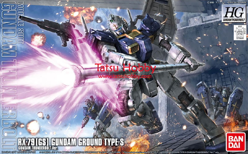 HGUC Gundam Ground Type S Thunderbolt - Click Image to Close