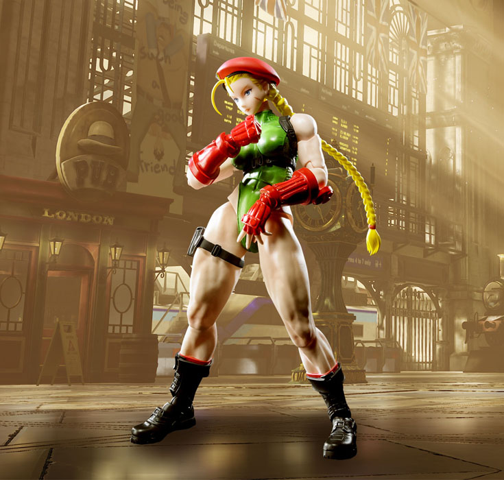SH Figuarts Street Fighter: Cammy - Click Image to Close