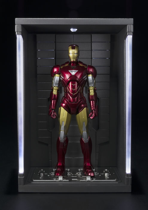 SH Figuarts Iron Man Mk VI & Hall of Armor Set - Click Image to Close