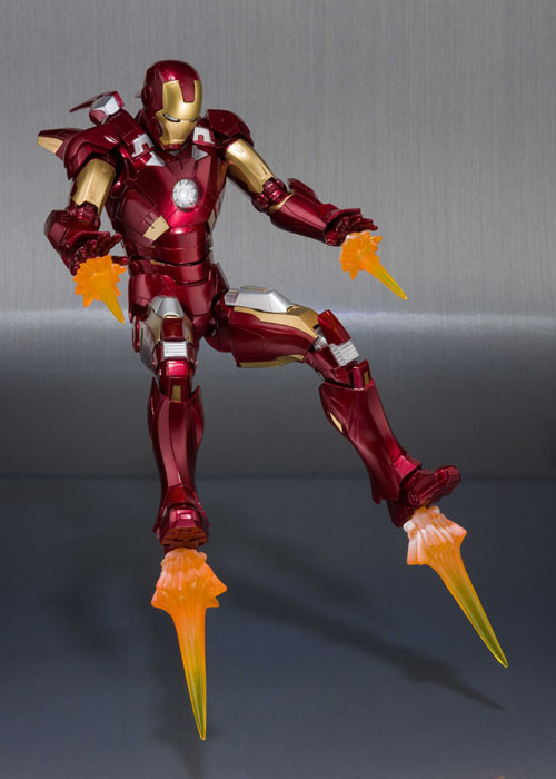 SH Figuarts Iron Man Mk 7 & Hall of Armor Set - Click Image to Close