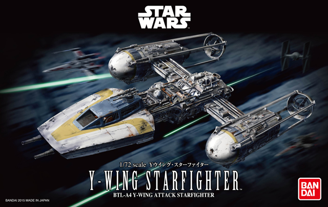 1/72 Y-Wing Starfighter - Click Image to Close