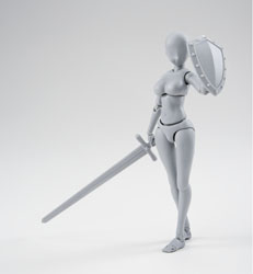SH Figuarts Woman Yabuki Kentaro DX Set (Gray Color)
