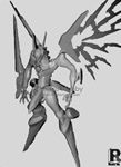 Non-scale Zone of the Enders Naked Jehuty Non-scale Zone of the Enders Naked Jehuty