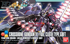 HG Crossbone Gundam X1 Full Cloth (GBFT ver)