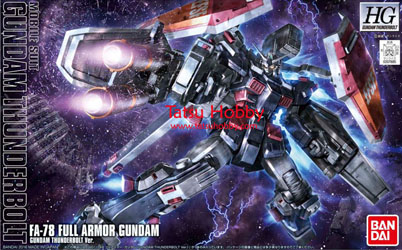 HGUC Full Armor Gundam Thunderbolt (Anime Color ver)