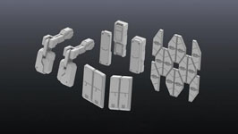 Non Scale Builders' Parts: MS Armor 01