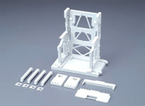 1/144 Builders' Parts: System Base 001 White Color
