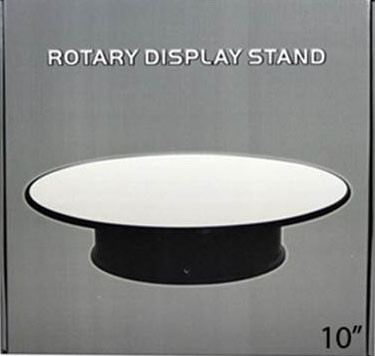 10" Rotating Display Stand - Click Image to Close