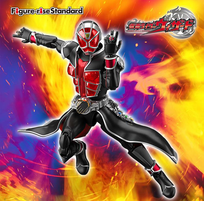 FigureRise Standard Kamen Rider Wizard Flame Style - Click Image to Close