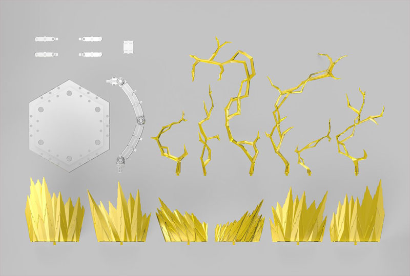 FigureRise Effect Aura Yellow - Click Image to Close