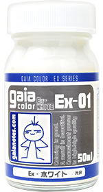 Gaia Color #EX-01 White - Click Image to Close