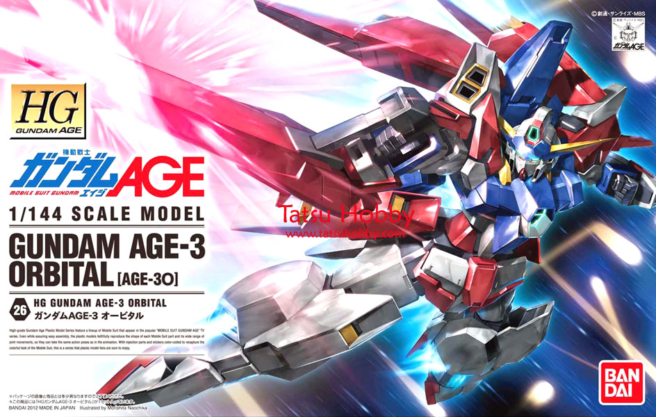 HG Gundam AGE-3 Orbital - Click Image to Close