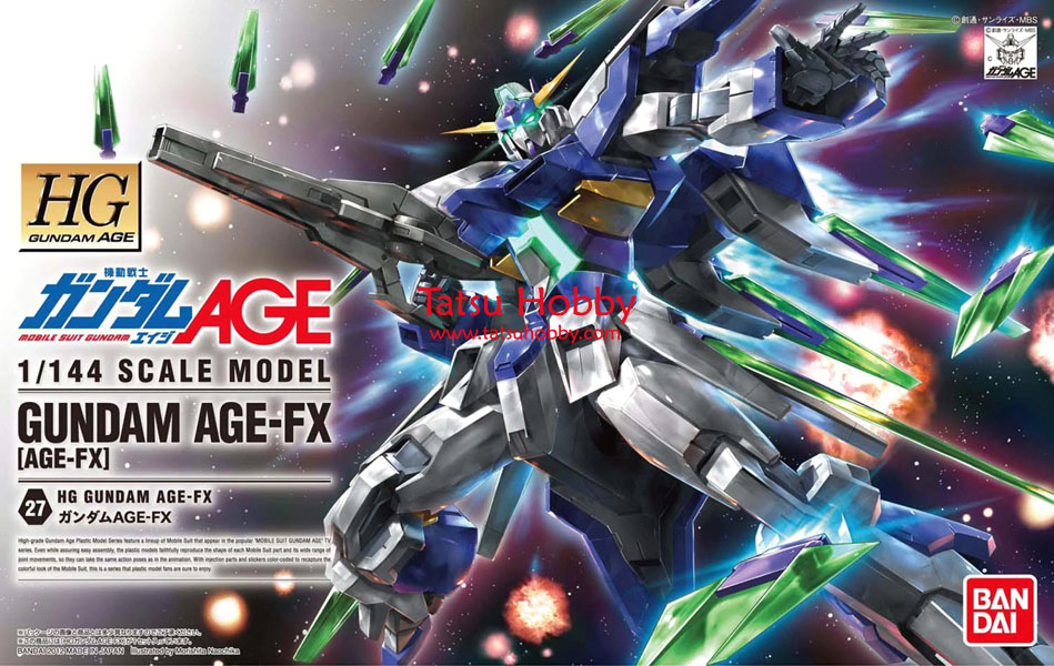 HG Gundam AGE-FX - Click Image to Close