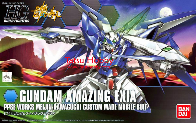 HG Gundam Amazing Exia - Click Image to Close