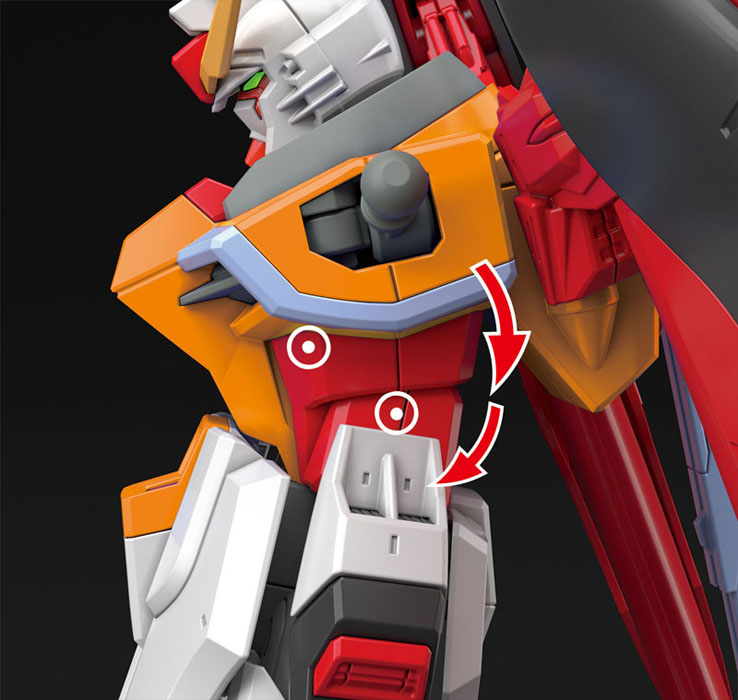 HG Destiny Gundam (Heine Westenfluss Custom) - Click Image to Close