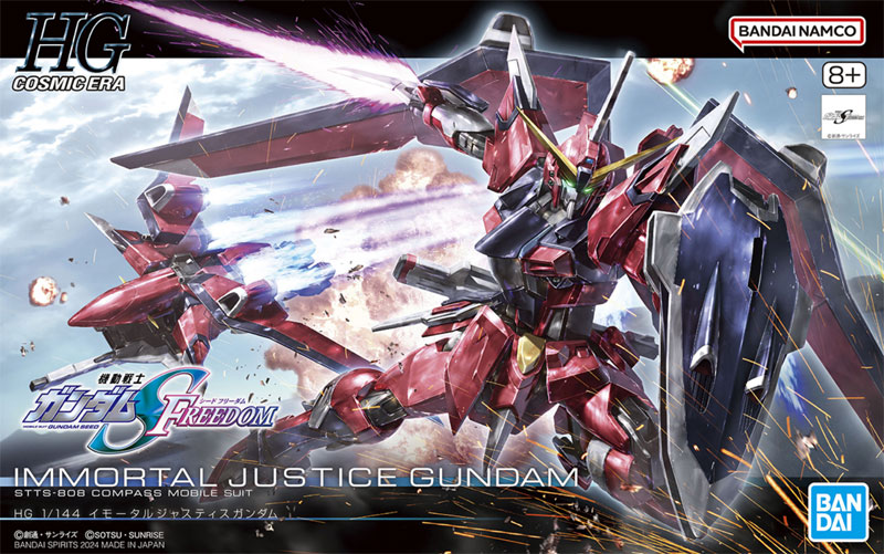 HG Immortal Justice Gundam - Click Image to Close