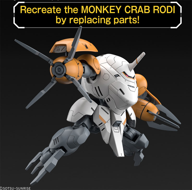 HG Monkey Rodi / Monkey Crab Rodi - Click Image to Close