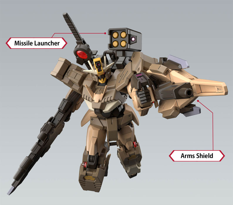 HG Gundam 00 Command Qan[t] Desert Type (Preorder) - Click Image to Close