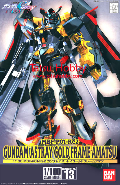 1/100 HG Gundam Astray Gold Frame Amatsu - Click Image to Close