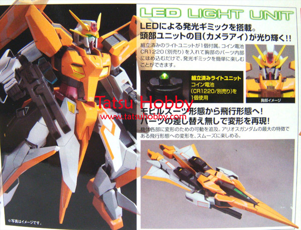 1/100 HG Arios Gundam Designer Color's Ver - Click Image to Close