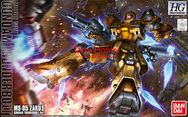 HGUC Zaku I Thunderbolt (Anime Color ver) - Click Image to Close