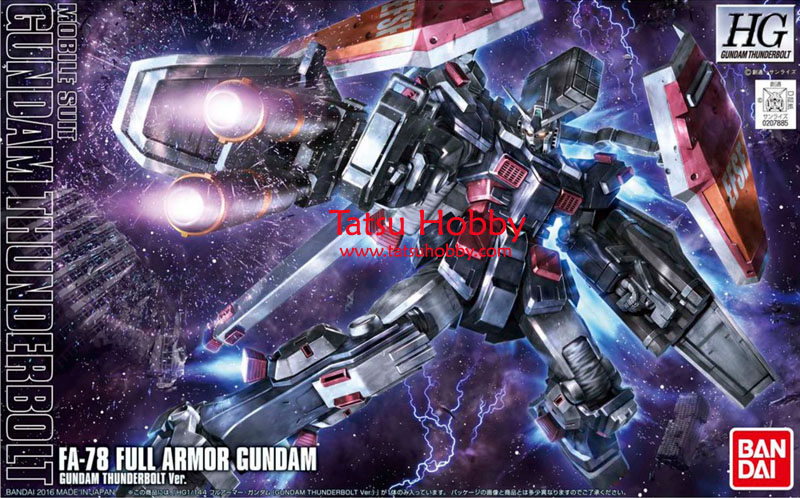 HGUC Full Armor Gundam Thunderbolt (Anime Color ver) - Click Image to Close