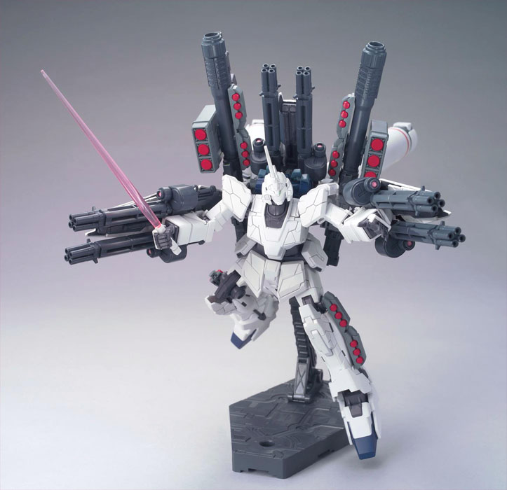 HGUC Full Armor Unicorn Gundam Unicorn Mode - Click Image to Close