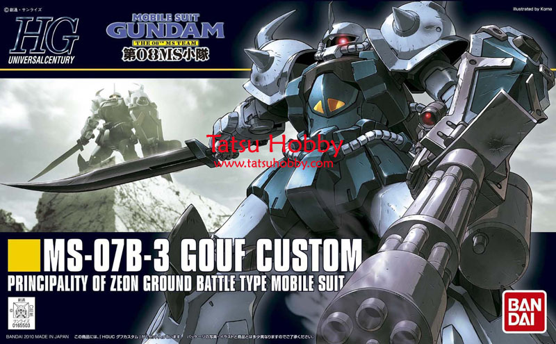 HGUC B3 Gouf Custom - Click Image to Close