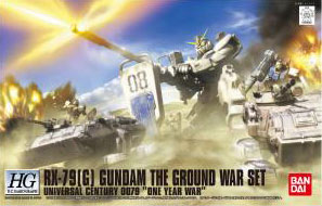 HGUC RX-79(G) Gundam The Ground War Set - Click Image to Close