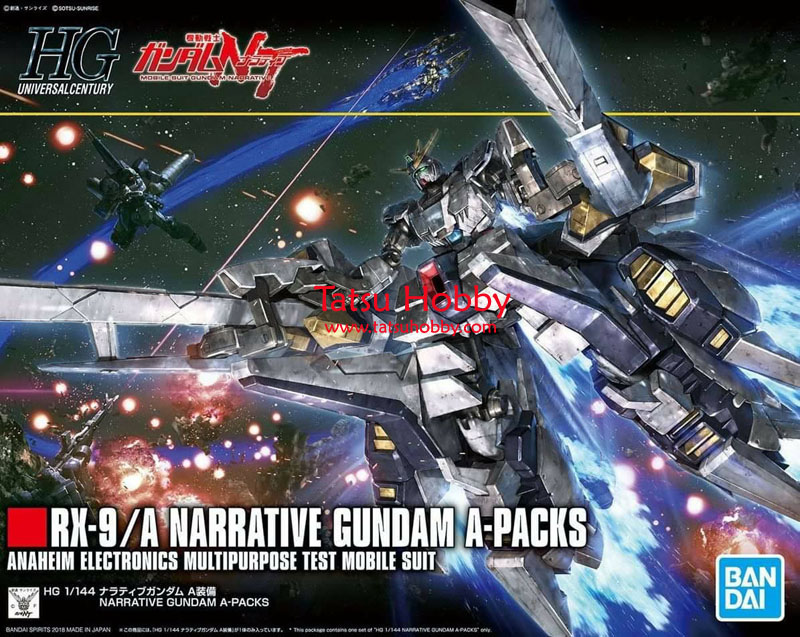 HGUC Narrative Gundam A-Packs - Click Image to Close