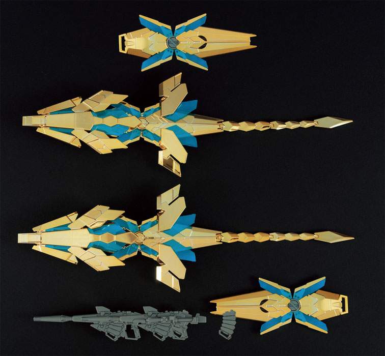 HGUC Gundam Phenex Destroy Mode (Narrative Gold Coating ver) - Click Image to Close