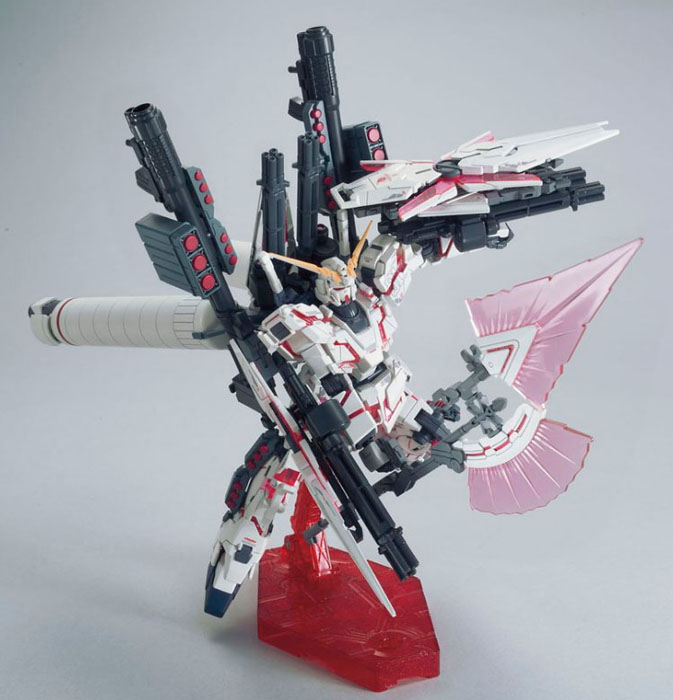 HGUC Full Armor Unicorn Gundam Destroy Mode Red Frame - Click Image to Close