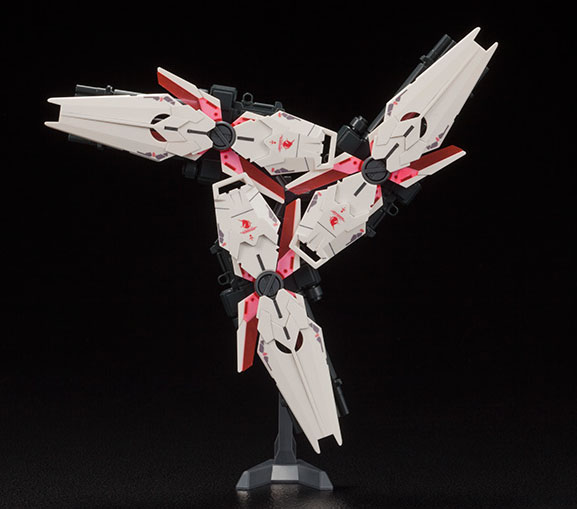 HGUC Full Armor Unicorn Gundam Destroy Mode Red Frame - Click Image to Close