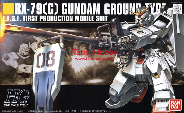 HGUC RX-79(G) Gundam Ground Type - Click Image to Close