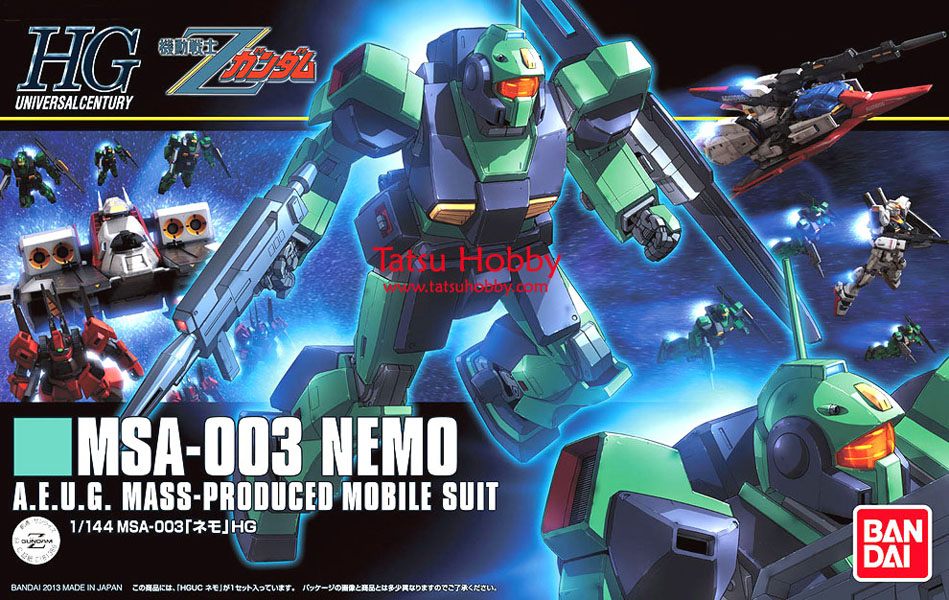 HGUC Nemo (Zeta Gundam ver) - Click Image to Close