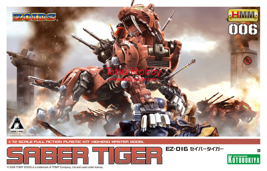 HMM Saber Tiger / Zaber Fang - Click Image to Close