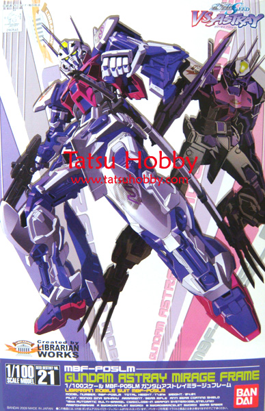 1/100 HG Gundam Astray Mirage Frame - Click Image to Close