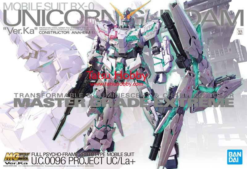 MGEX Unicorn Gundam ver Ka - Click Image to Close