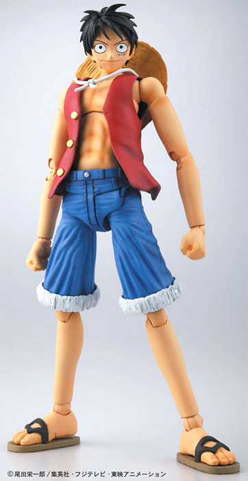 MG FigureRise One Piece: 1/8 Monkey D Luffy - Click Image to Close