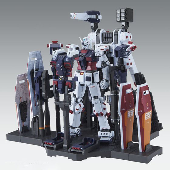 MG Weapon & Armor Hangar for Gundam Thunderbolt - Click Image to Close