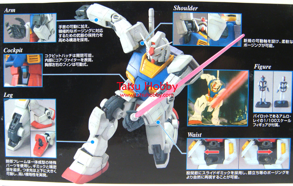 MG RX-78-2 Gundam ver One Year War (Anime Color) - Click Image to Close