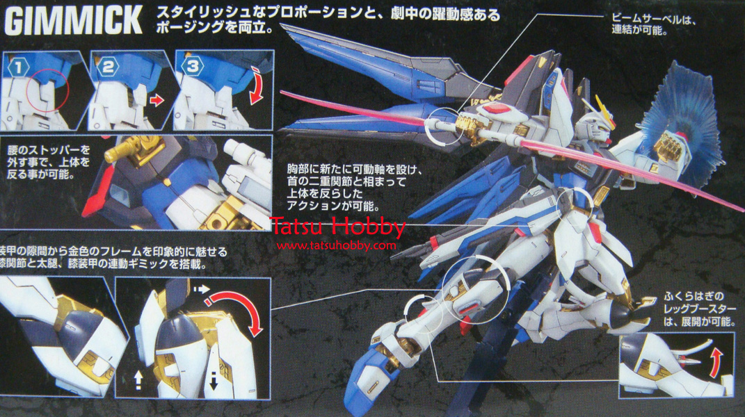 MG Strike Freedom Gundam Full Burst Mode - Click Image to Close