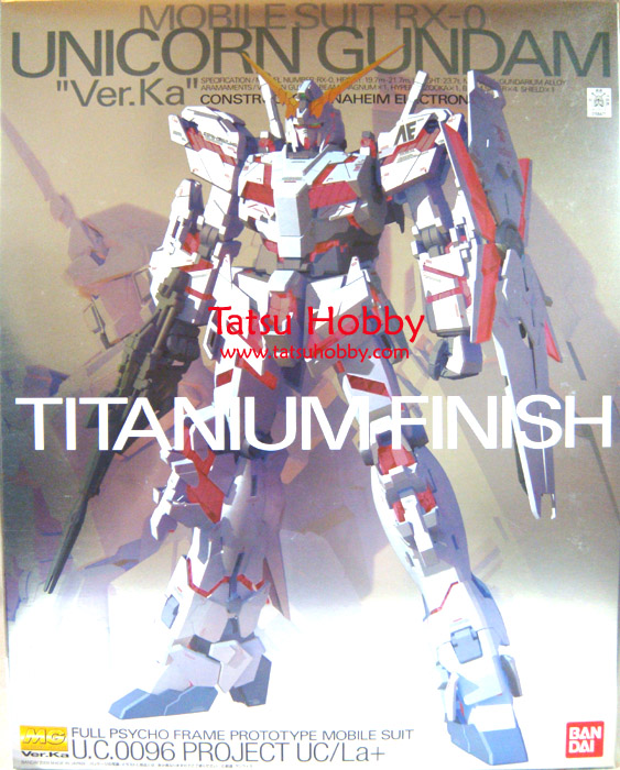 MG Unicorn Gundam Titanium Finish ver. - Click Image to Close