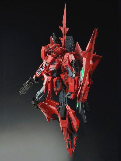 MG Zeta Gundam III P2 Type Red Zeta - Click Image to Close