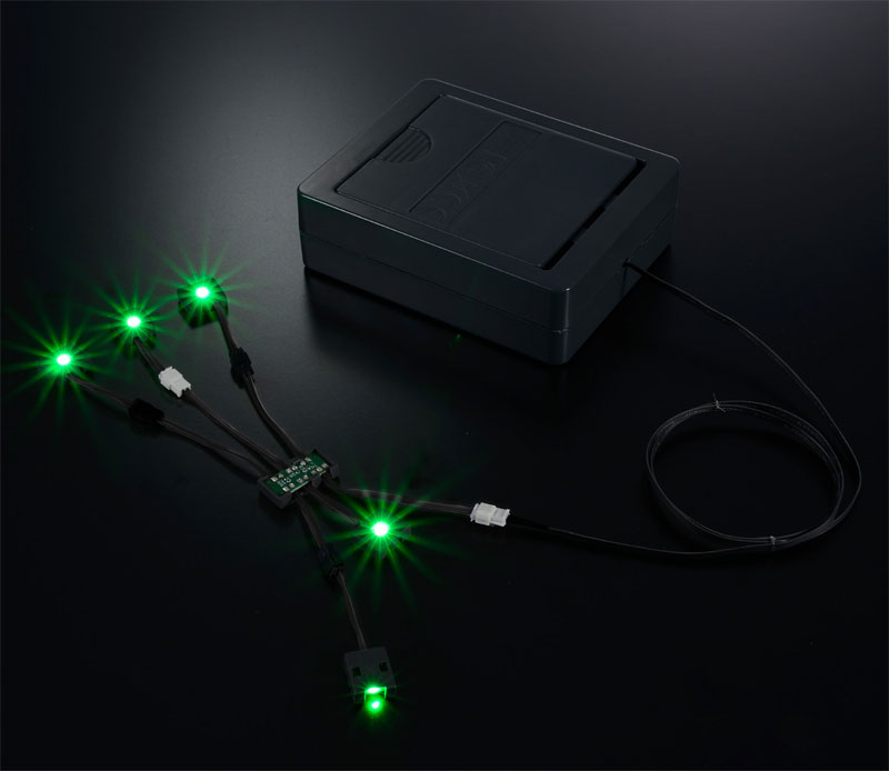 PG Unleashed Nu Gundam LED Unit (Preorder) - Click Image to Close
