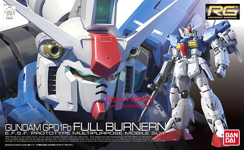 RG Gundam RX-78 GP01-Fb Zephyranthes Full Burnern - Click Image to Close