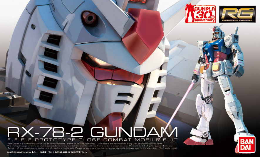 RG RX-78-2 Gundam - Click Image to Close