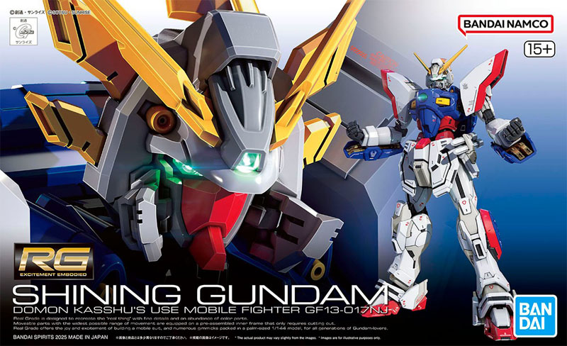 RG Shining Gundam - Click Image to Close