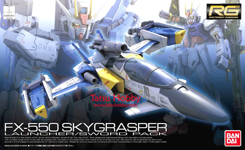 RG Skygrasper + Sword & Launcher Strike Pack - Click Image to Close