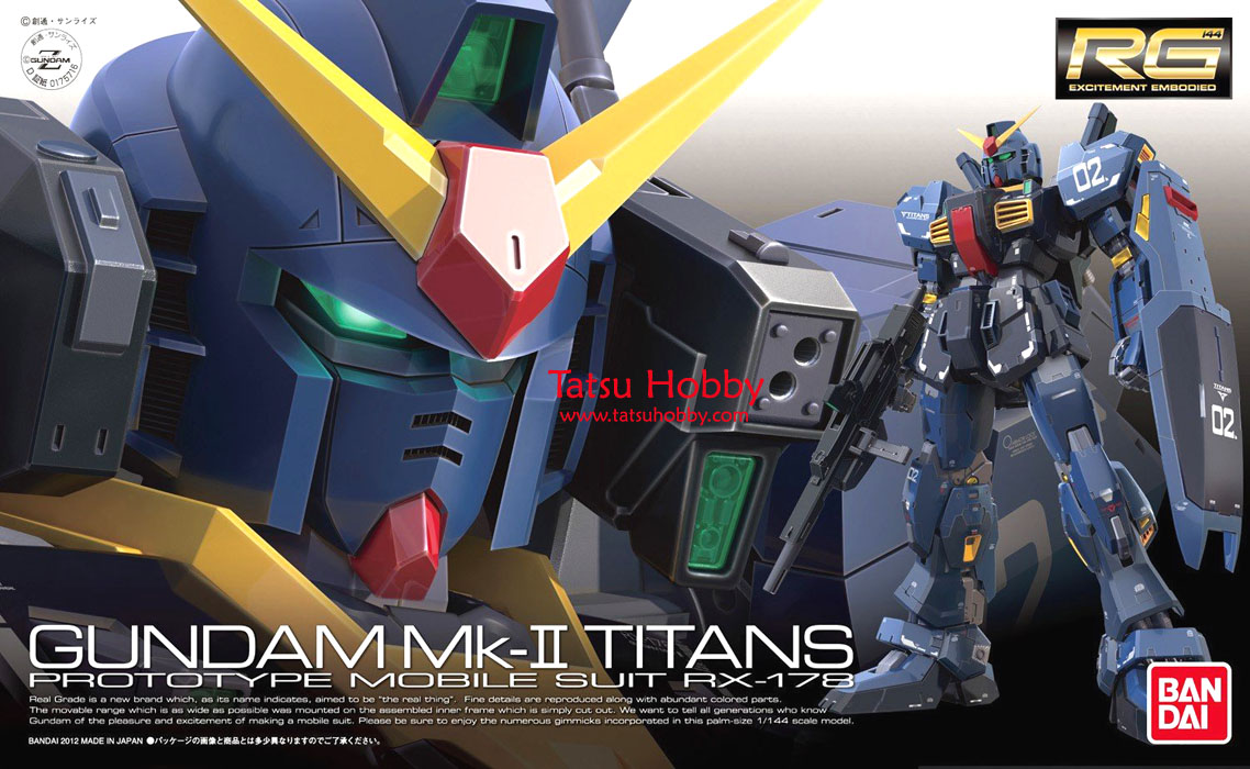 RG Gundam Mk II Titans ver - Click Image to Close